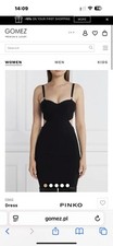 Abito pinko nero - pinko,