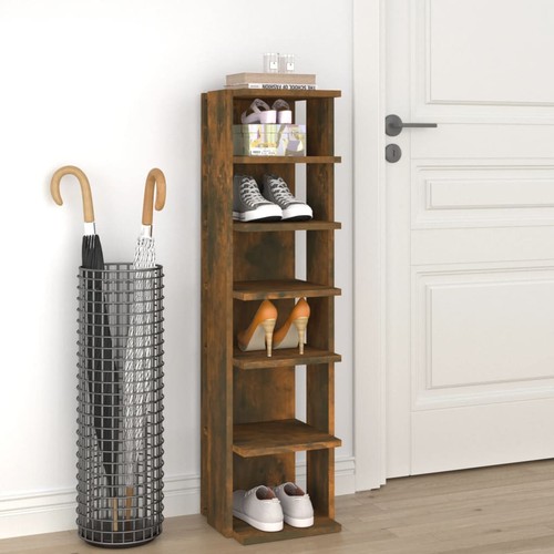 Vidaxl scarpiera rovere fumo - rovere,