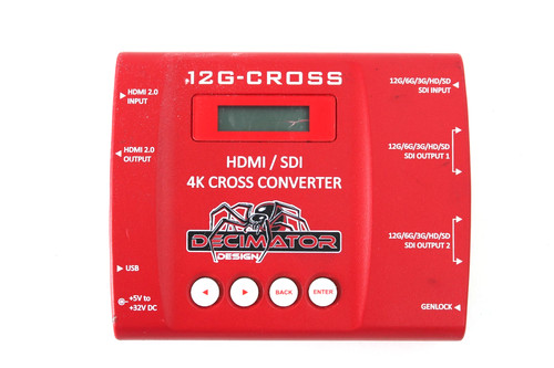 Decimator design 12g cross - decimator, dd-12g-cross