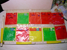 SOLDATINI ELASTOLIN-10 BUSTINE ORIGINALI cm. 11,50 x 9,00-USATE-PER SOLDATINI...