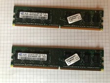 Schede Samsung DDR2 RAM 2GB (2x1GB)