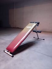 Panca per addominali della Kettler. chiudibile, non ingombrante