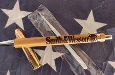 Penna Incisa Laser Legno Bamboo Idea Regalo Scritta Frase Incisione Smith Wesson