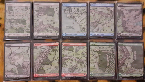 10x magic mtg full - full, land