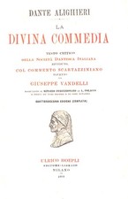 La divina commedia, Dante