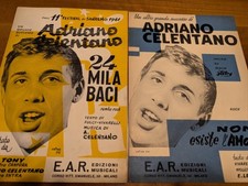 2 Spartiti ADRIANO CELENTANO