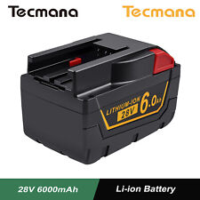 6Ah 28V Al litio Batteria per