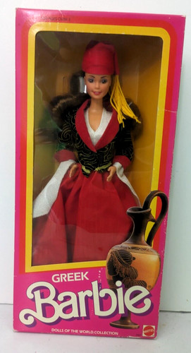1985 greek barbie - 1985,
