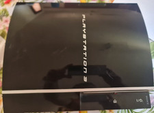 PS3 PLAYSTATION 3 CECHL04 FUNZIONANTE +2 GAMEPAD CONTROLLER ORIGINALI + 5 GIOCHI