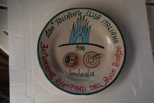 piatto del buon ricordo 30/mo Tci  e 100/o Unione piatti buon ricordo Lombardia