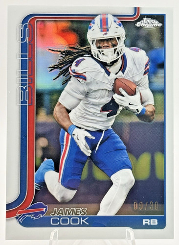 James cook 2025 topps - 2025,