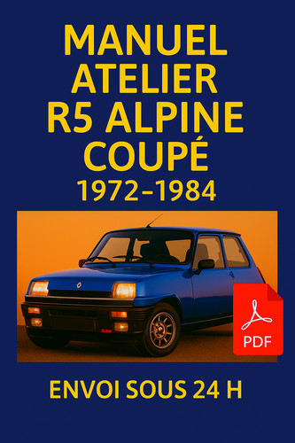 Manuel atelier renault - renault, r5