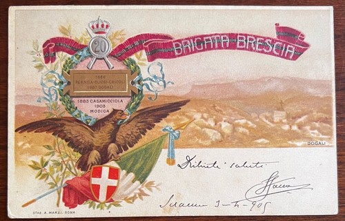 Cartolina militare - militare, "20°