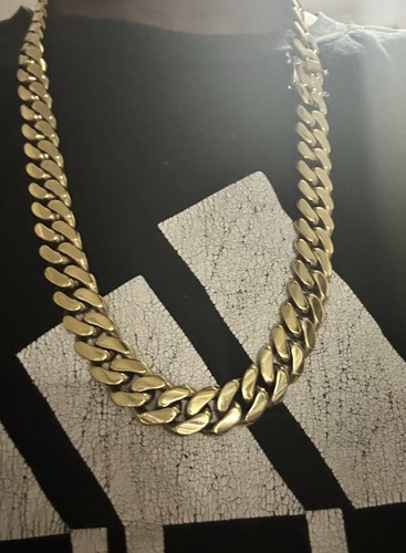 Collana catena maglia cubana