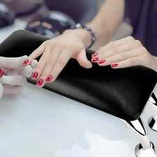 Cuscino poggia mani unghie in pelle manicure tavolo mano cuscino supporto braccio unghie