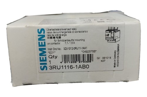 Siemens 3ru11161ab0 rele - siemens,