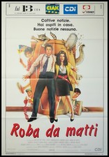 ROBA DA MATTI Manifesto Film 2F Poster Originale Cinema KIRSTE ALLEY LARROQUETTE