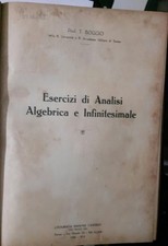 Boggio ESERCIZI DI ANALISI