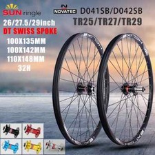 Set ruote 26 27,5 29 pollici bicicletta mtb tubeless 25 mm profondità 110x148 mm BOOST 32H