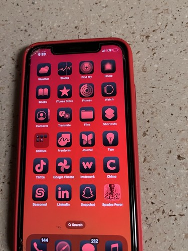 Iphone rosso - xr,