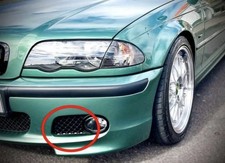 Griglie fendinebbia bmw serie - fendinebbia,