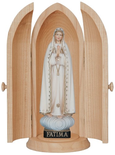 Statua madonna fatima in - madonna, di