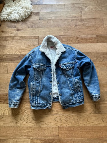 Giacca denim levi sherpa - denim, levi's
