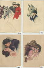 Illustratori G.Nanni -Lotto n.12 cartoline miste-nuove e viaggiate