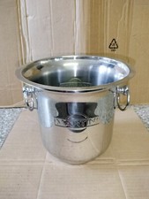 Secchiello Contenitore Porta Ghiaccio Bottiglia in Metallo Pubblicitario Martini