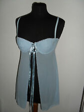 Sexy Baby Doll lingerie Reggiseno YAMAMAY Tg. S ( 1/2 )  in pizzo con Strass 