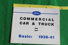 215r01) DEPLIANTS  ORIGINALEA FORD CAR&TRUCK BASIC 1932-37  CORREZIONI 5/1941