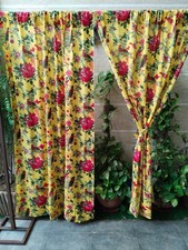 Tende in cotone uccellino