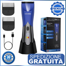 Depilatore Corpo UOMO ✅Rasoio Elettrico Taglia Peli Corpo Intimo Pube e Ascelle✅