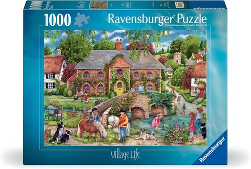 Puzzle vita villaggio - vita, di