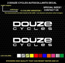 2 adesivi decorativi dodici cicli - veicoli e accessori, set da 2 pezzi