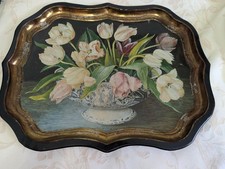 Vassoio vintage in metallo per