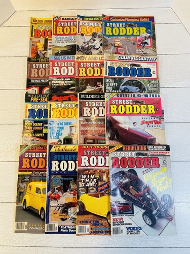Vintage street rodder magazine - street,