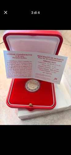 Euro commemorativo monaco - euro,