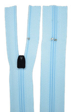 Chiusura Lampo Lenzuola Blu