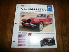 1985 Panther Kallista UNIQUE