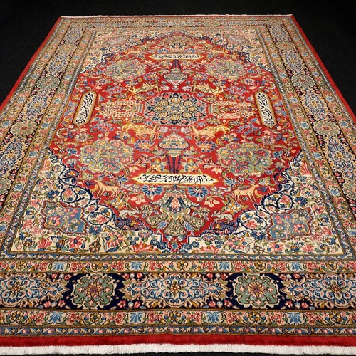 Tappeto orientale kerman 342 - kerman, x