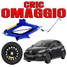 Ruotino Di Scorta 5Fori Misura Da 16 Per Toyota Yaris Con Kit Cric Crick dot25