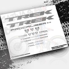 Adesivo compatibile telaio TREK PRO CALIBRO 9.8 2021 adesivo sticker PB66
