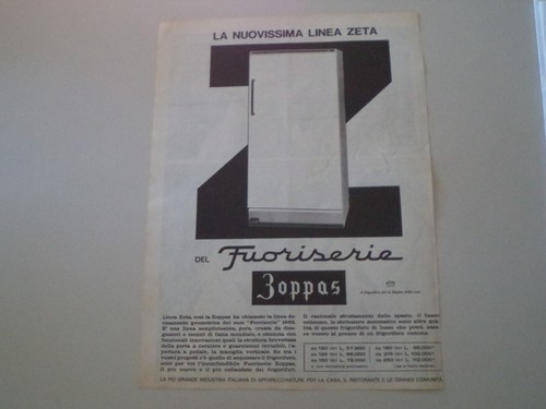 Advertising pubblicità 1962 - advertising,