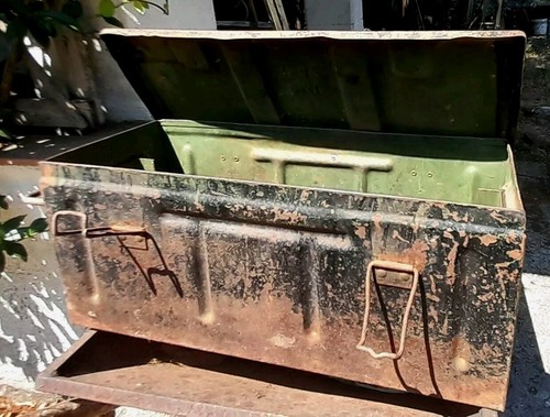 Cassetta militare ww2 metallo - militare,