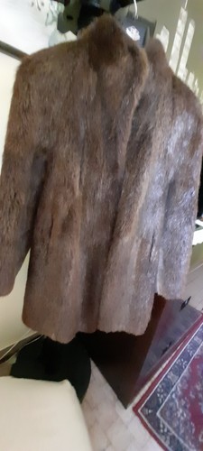 Pelliccia castorino vintage