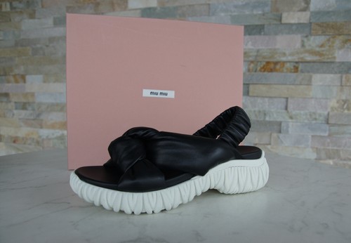 Miu sandalette - sandalette, plateau