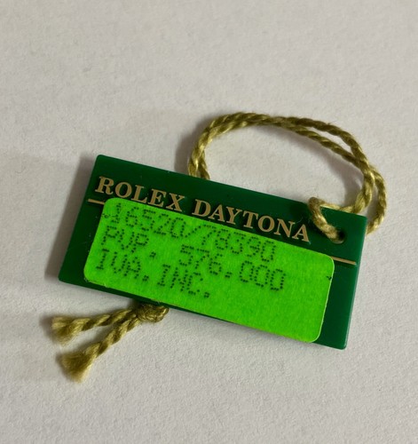 Rolex green tag - rolex,