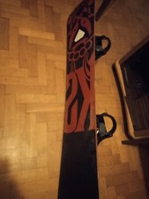 tavola da snowboard con borsa e attacchi per gli scarponi 165 cm