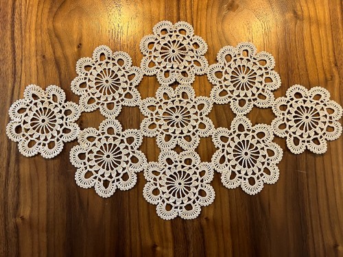 Vintage crochet cotton - cotton, lace
